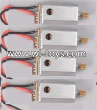 MJX X101 RC Quadcopter Parts-05 Main motor with shaft and gear(4pcs)